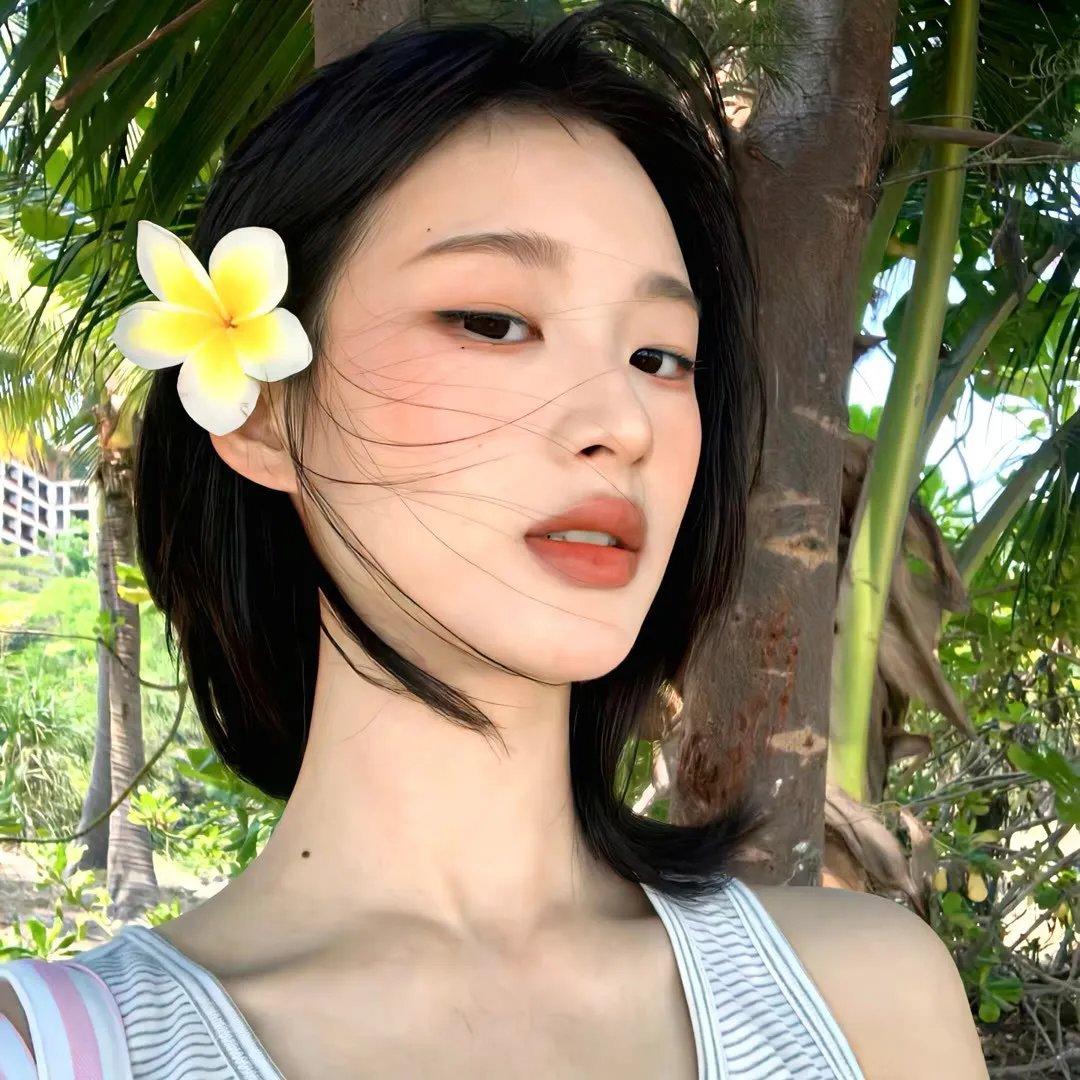 像两滴水